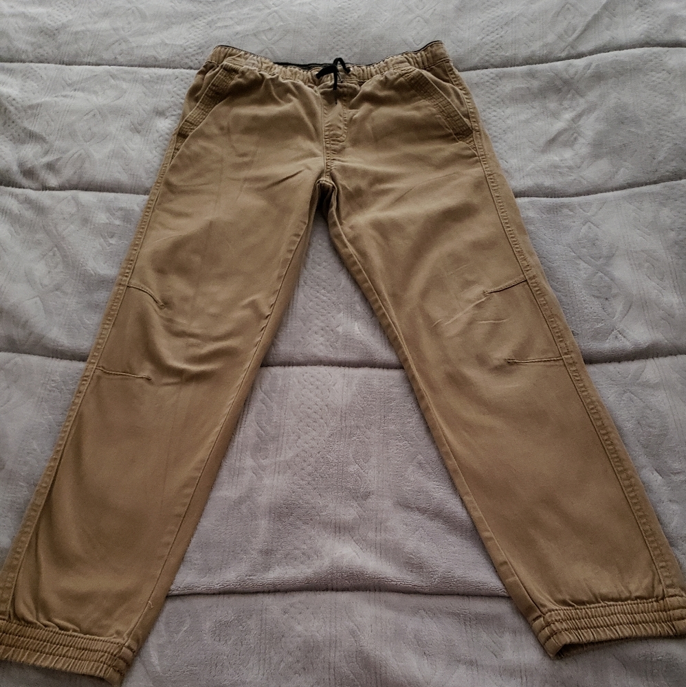 Plugg Khaki Joggers